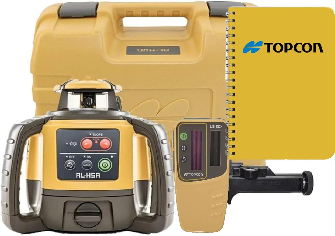 TOPCON RL-H5A Self-Leveling Rotary Grade Laser Level